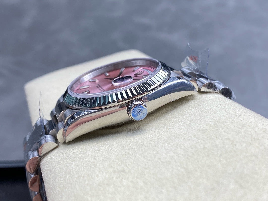 Weiße Uhr