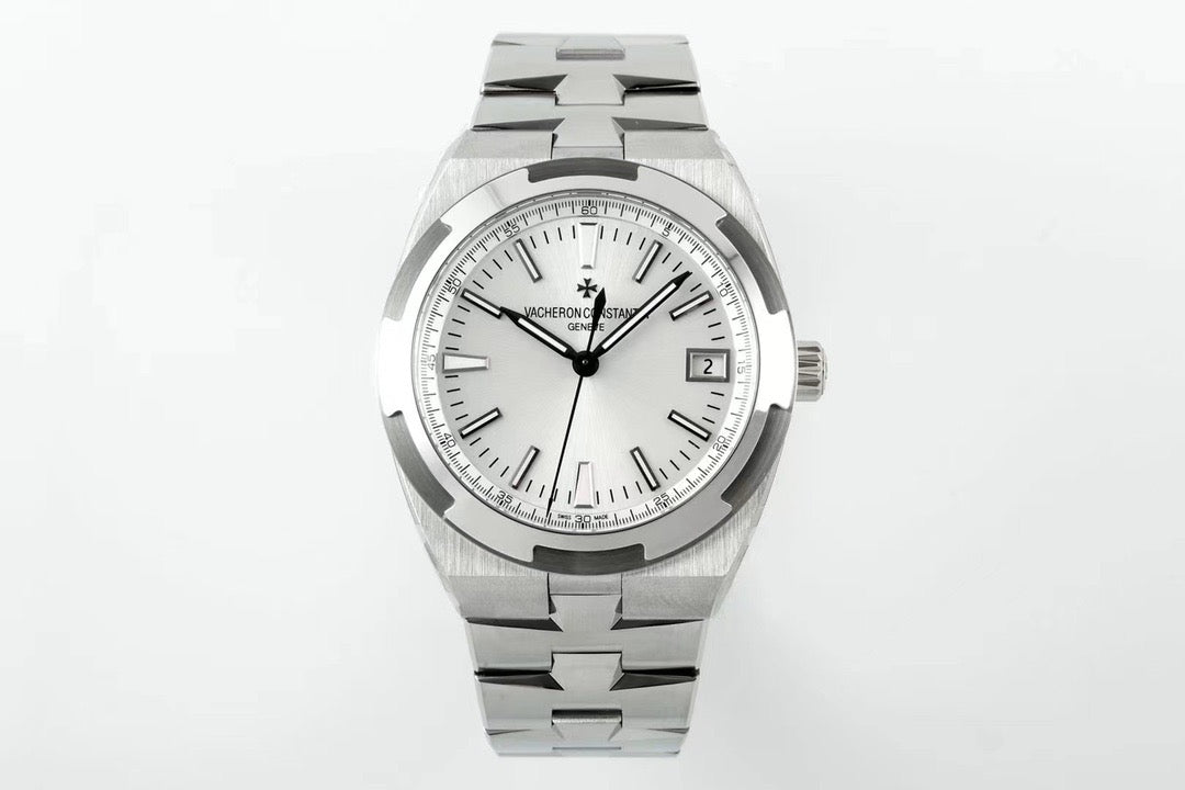 Weiße Uhr
