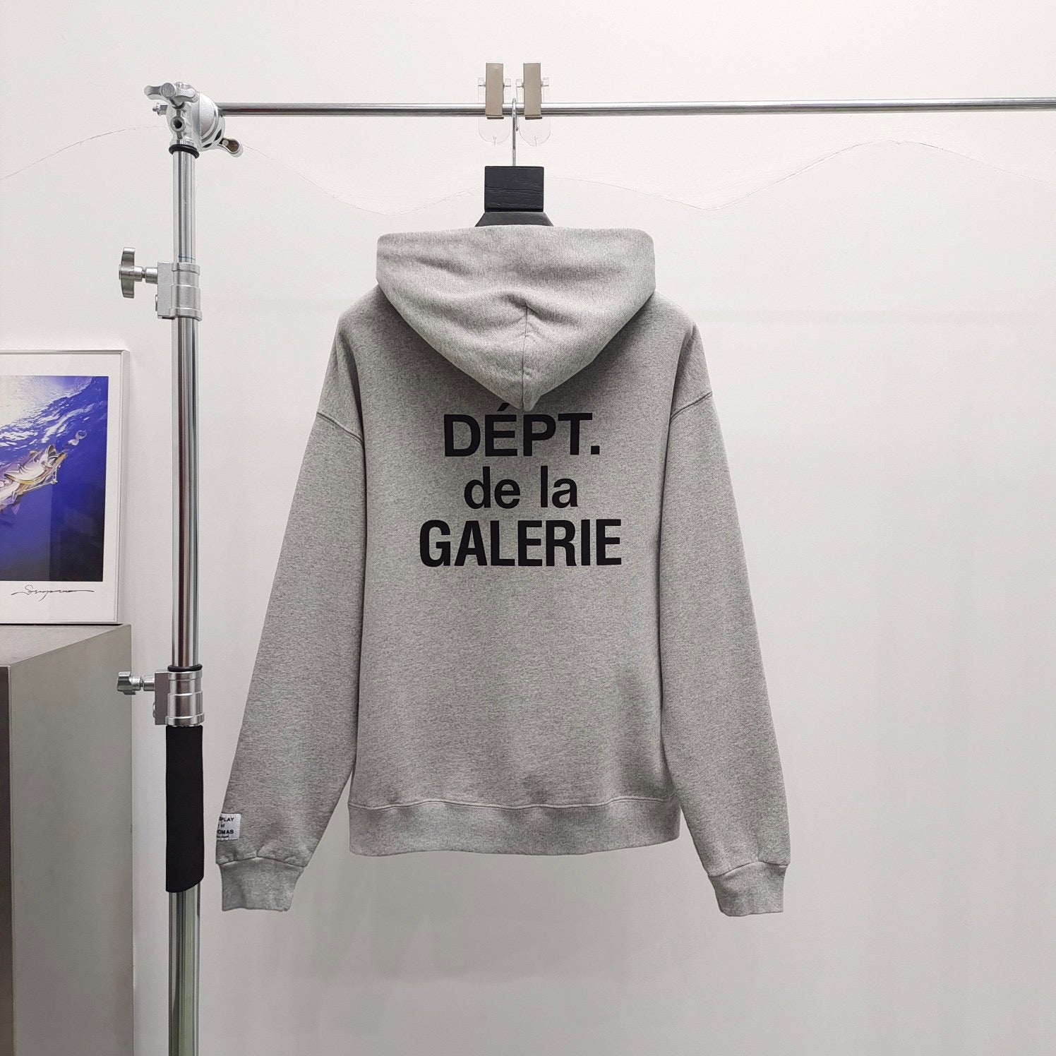 Graue Jacke