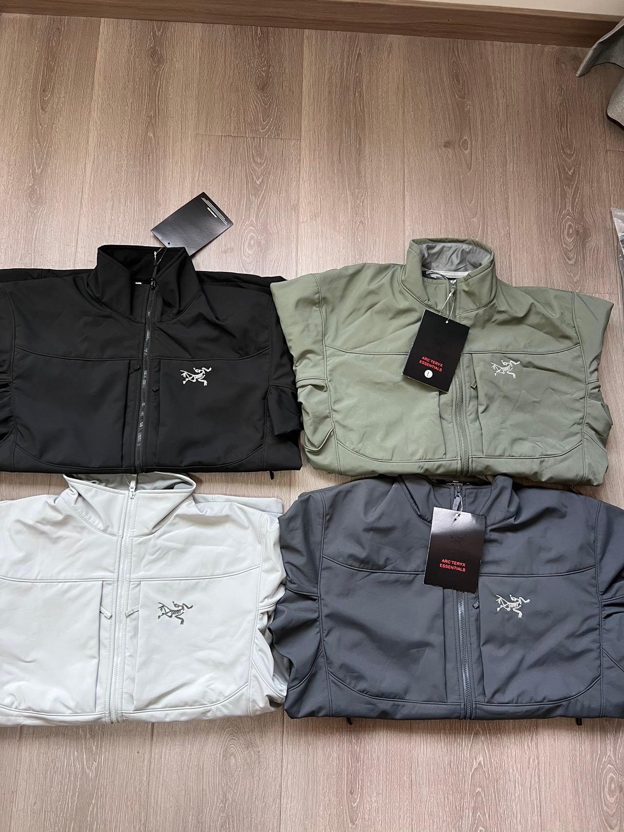 Mehrfarbige Jacke