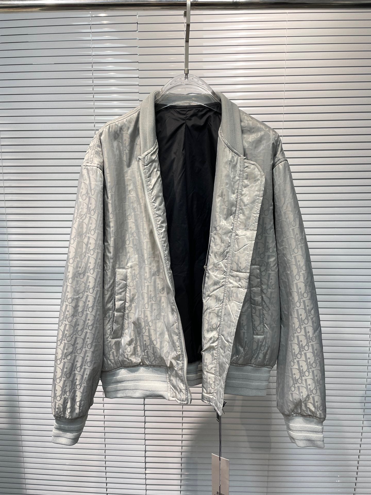Black and Silver grey Jacket - FashionHype.xyz