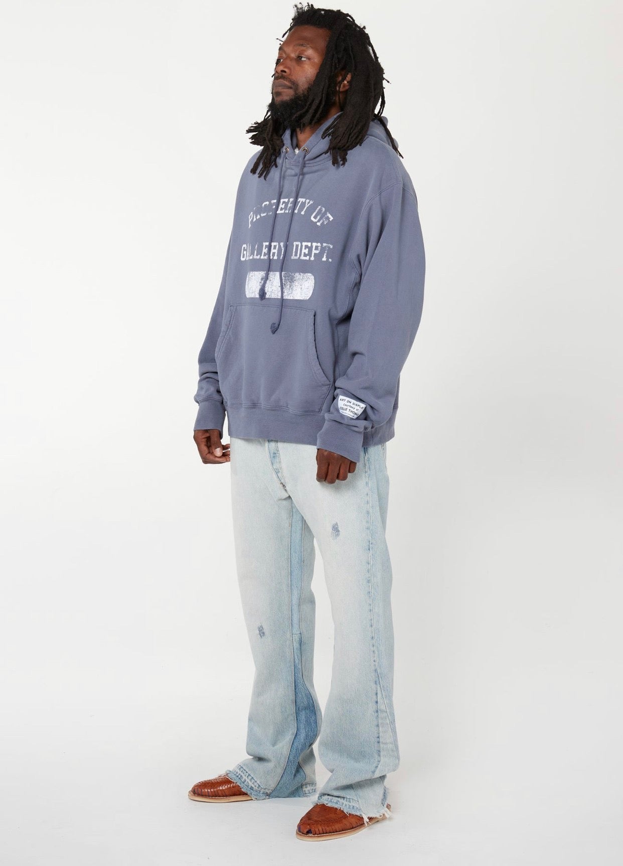 Grauer Hoodie