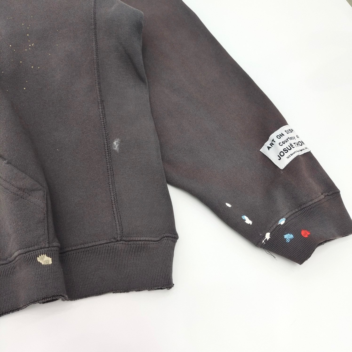 Schwarzer Hoodie