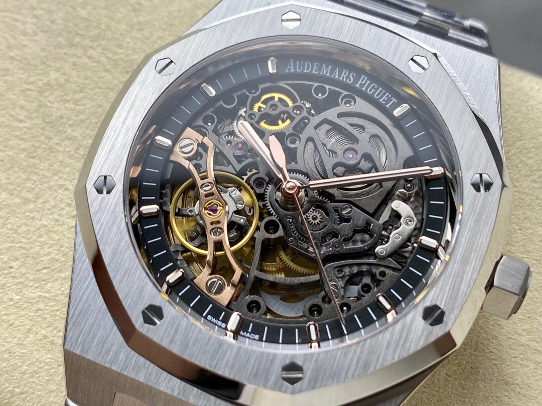 Weiße Uhr