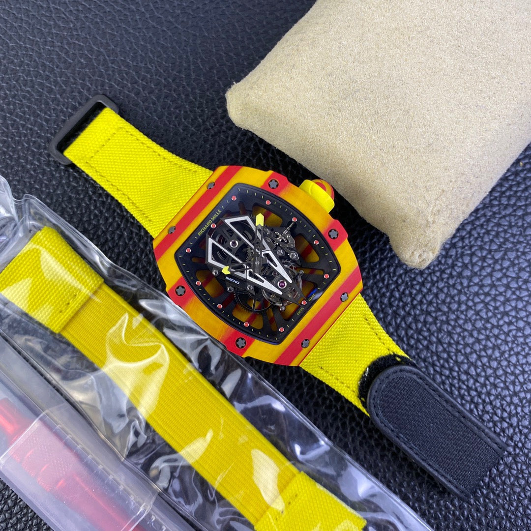 Mehrfarbige Uhr