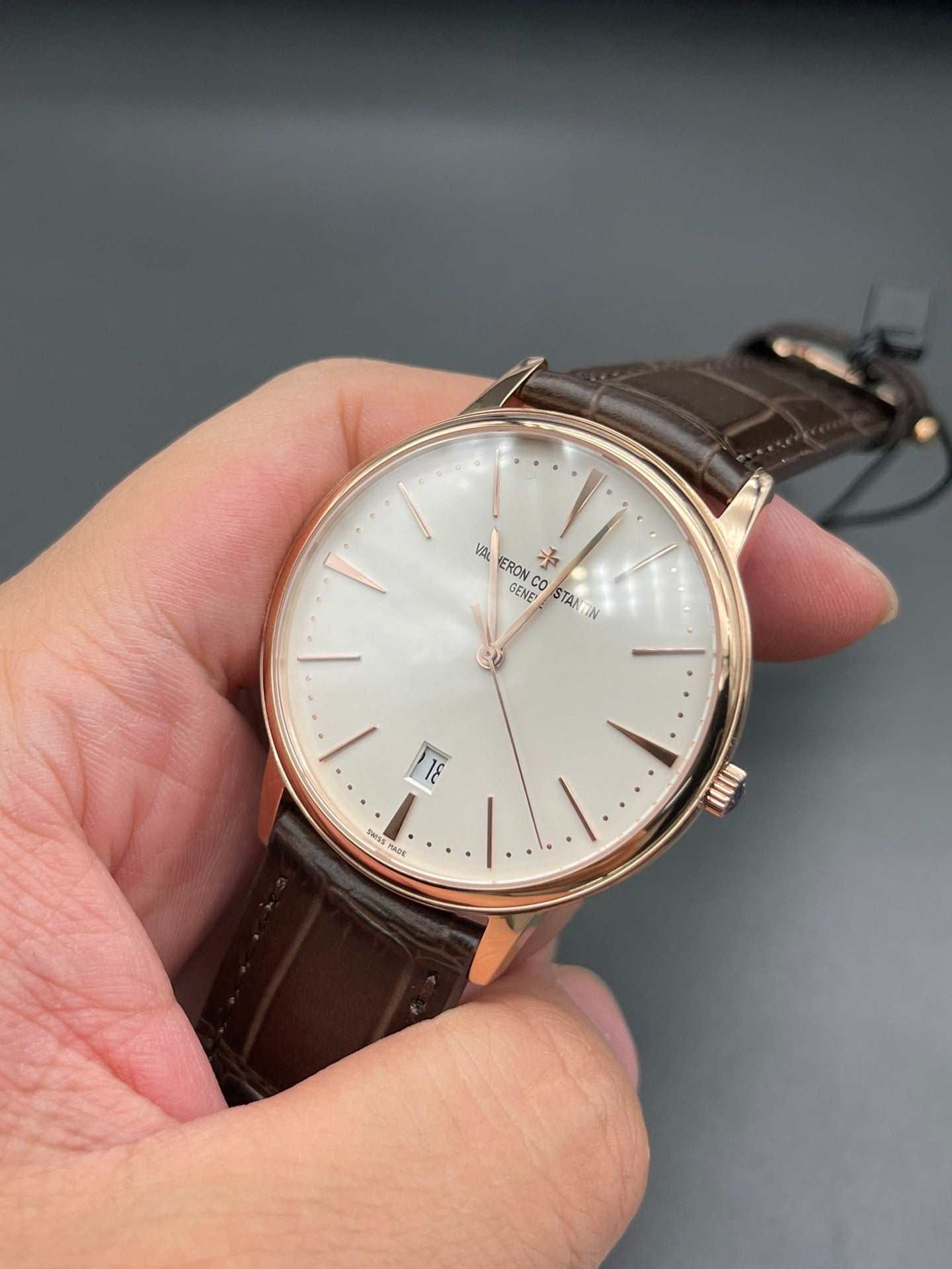 Braune Uhr