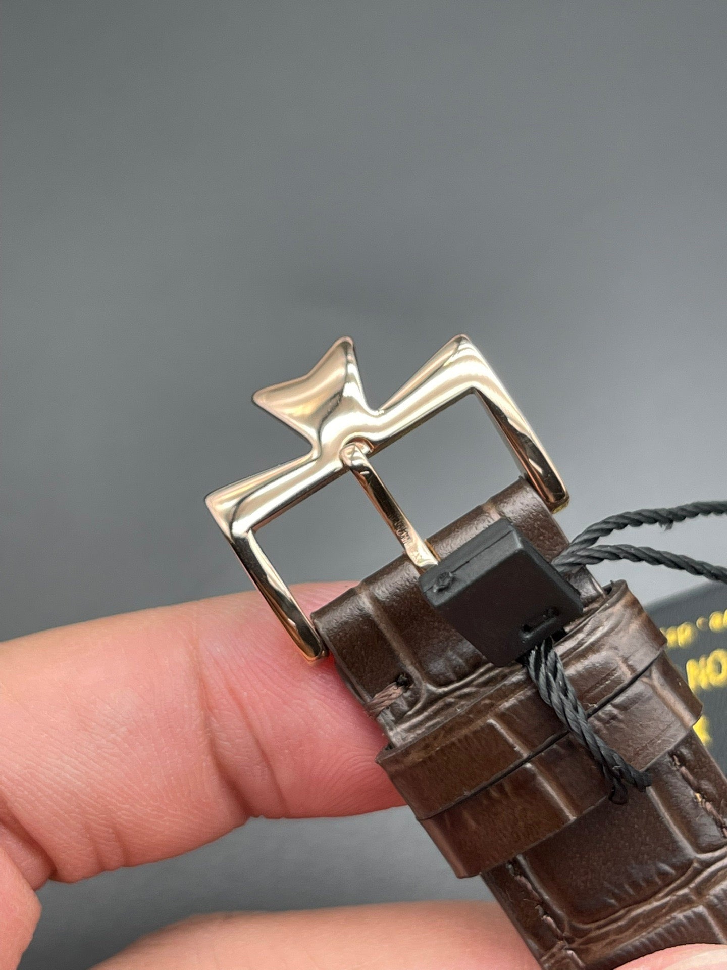 Braune Uhr