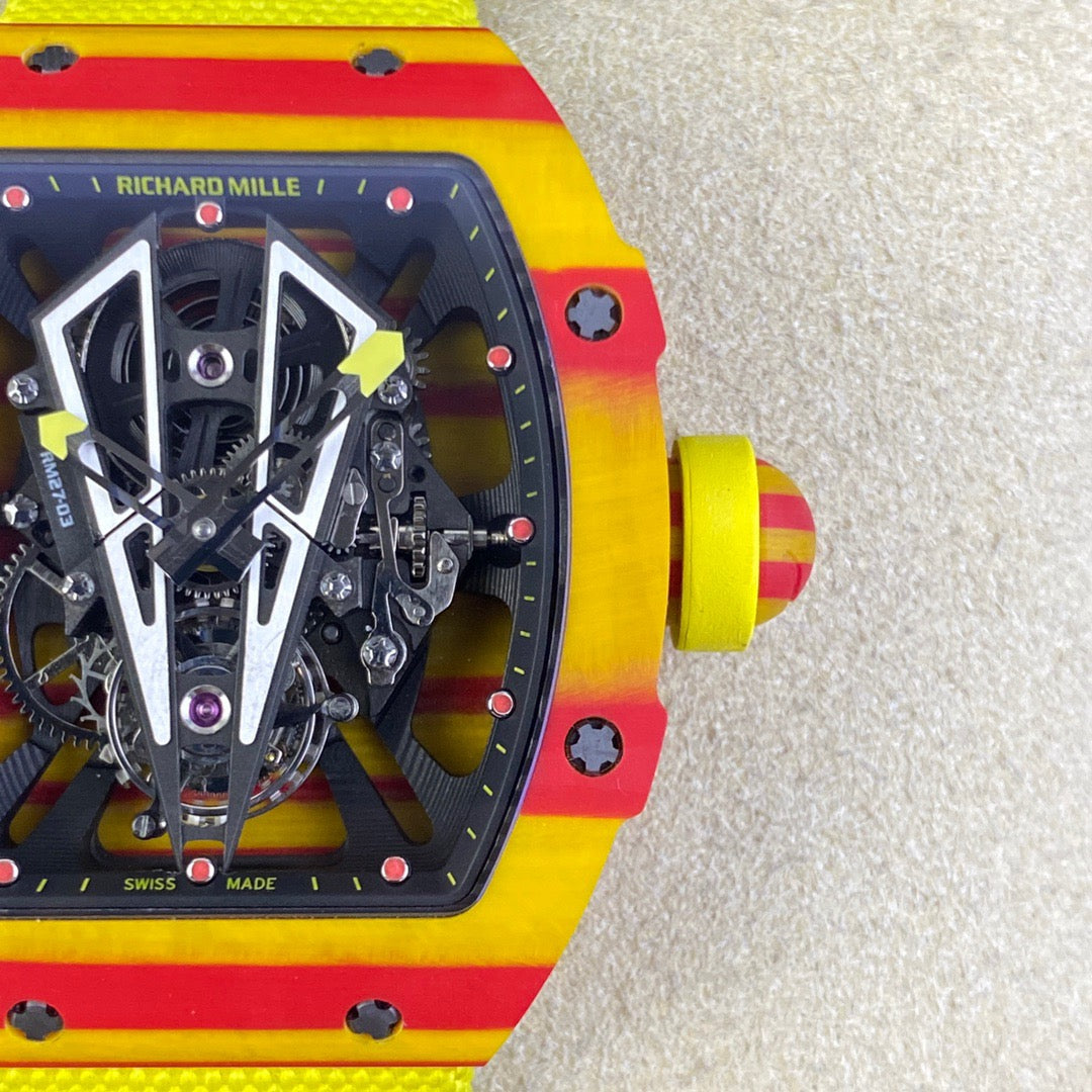 Mehrfarbige Uhr
