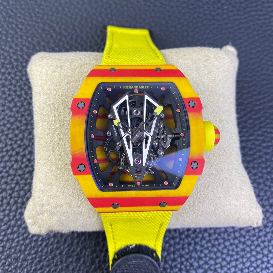 Mehrfarbige Uhr