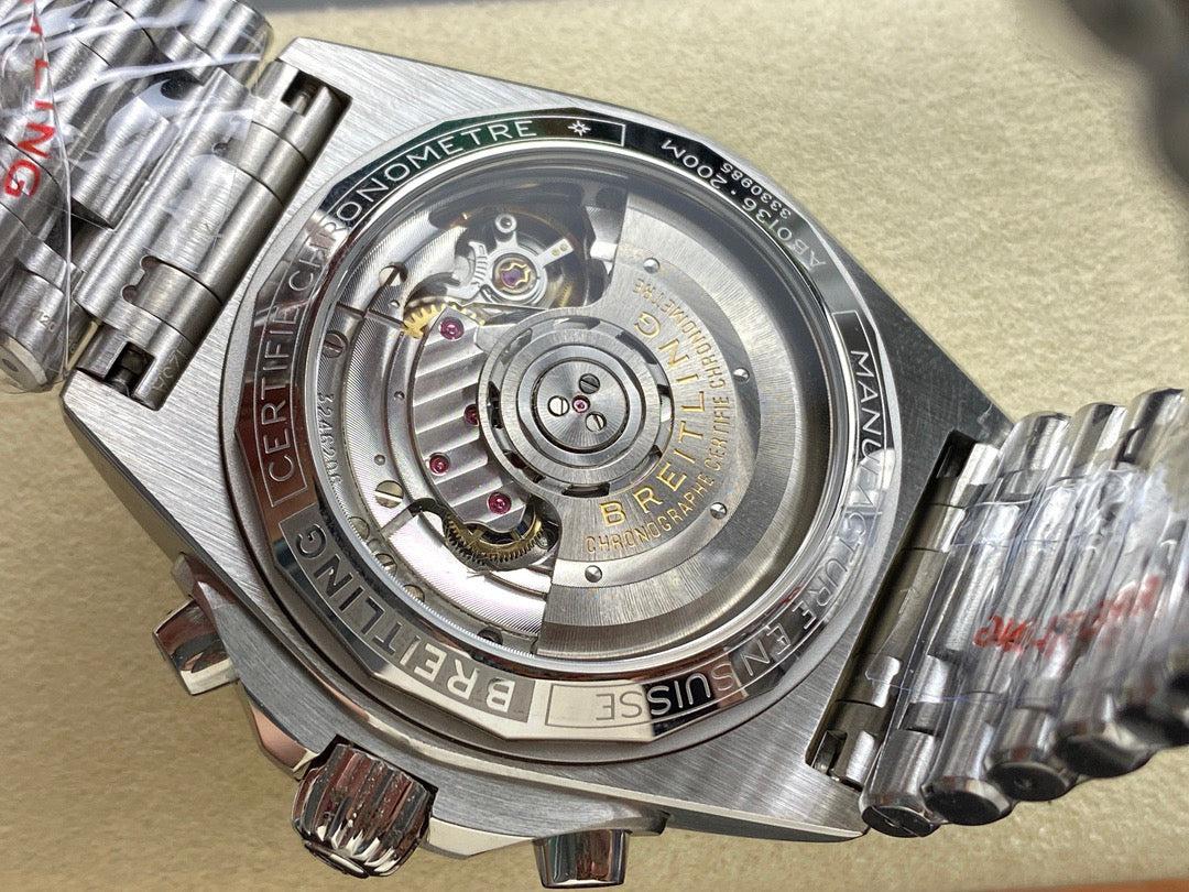 Weiße Uhr
