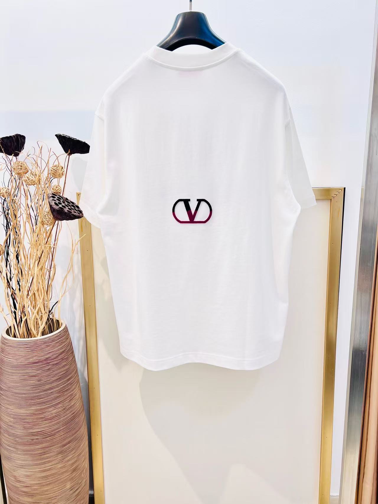 Weißes T-Shirt - Größe L