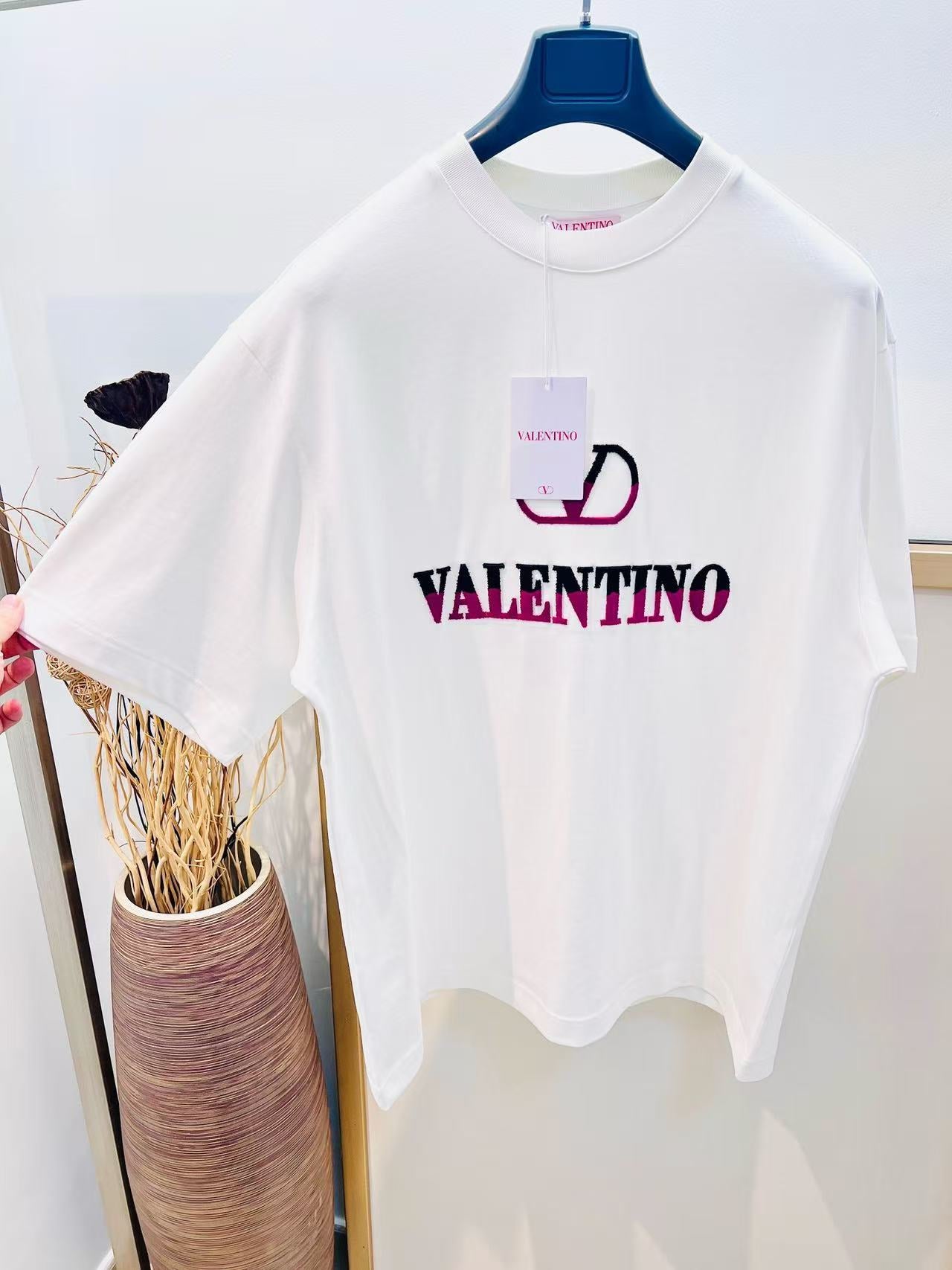 Weißes T-Shirt - Größe L