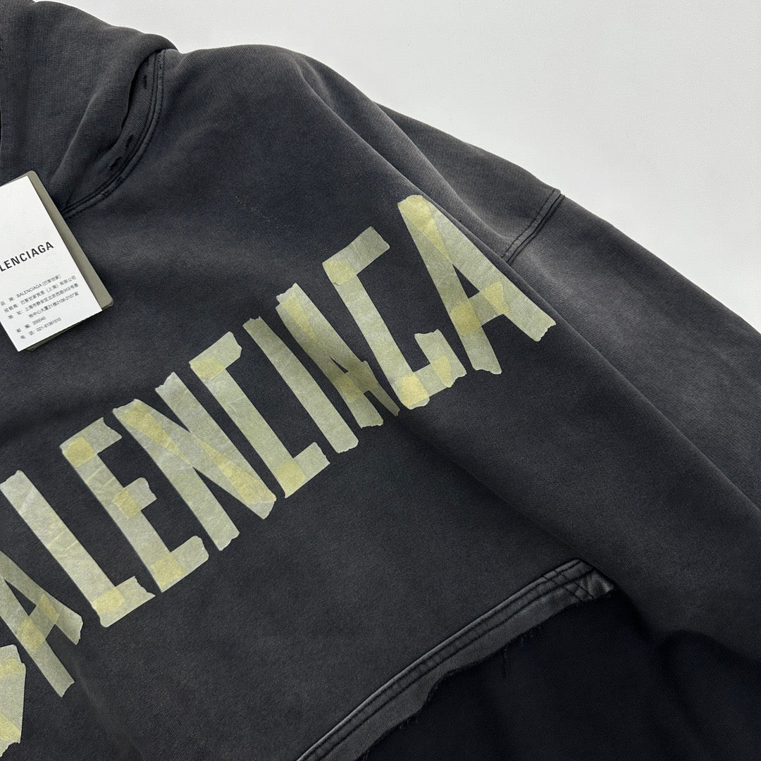 Black Hoodie - Size S