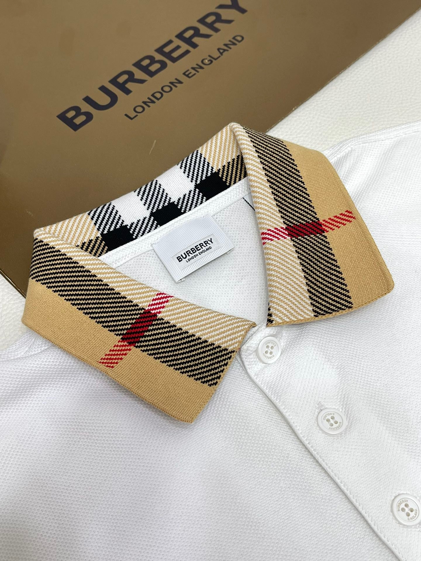 Black,White and Blue Polo - FashionHype.xyz