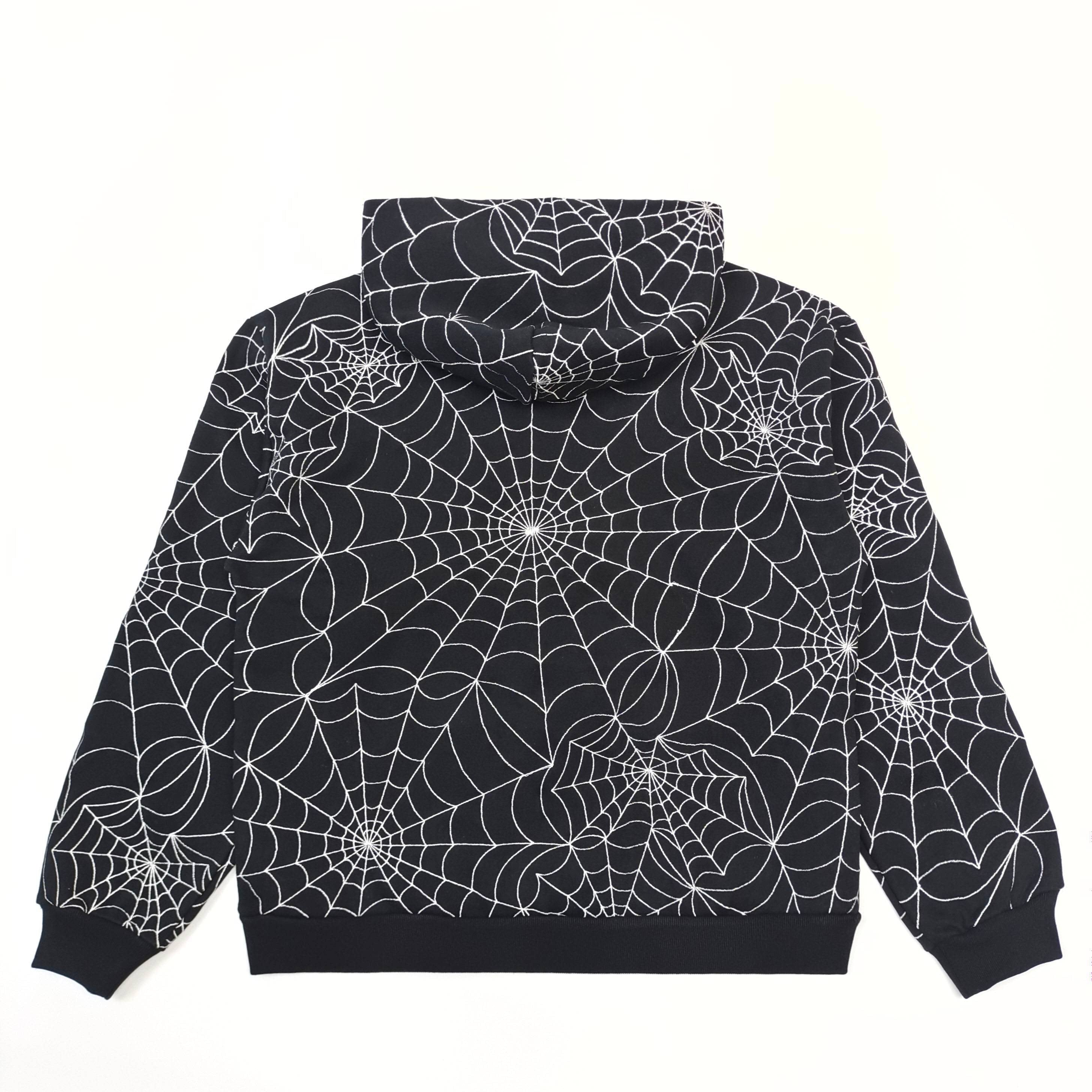 Schwarzer Hoodie