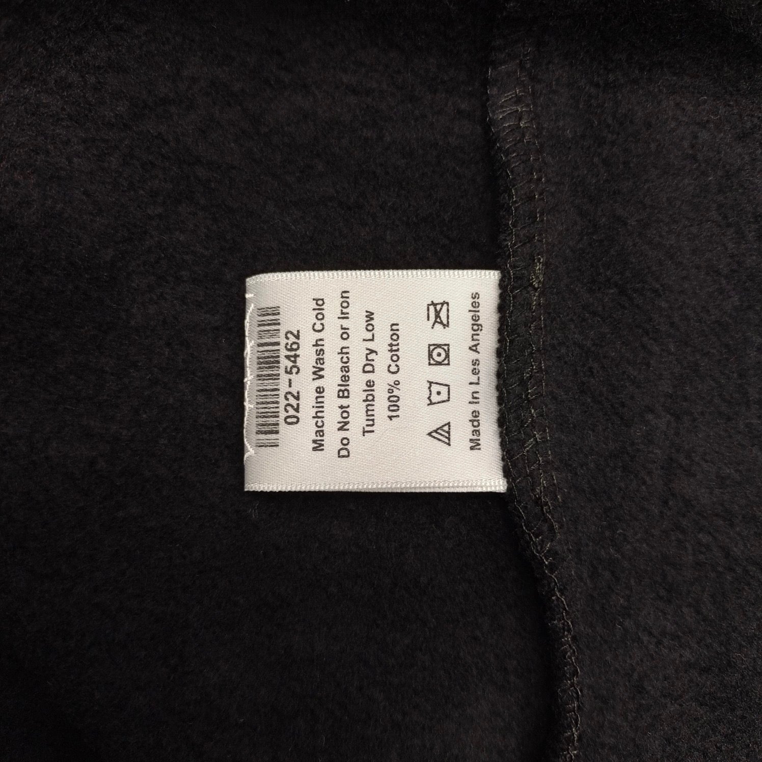 Schwarzer Hoodie