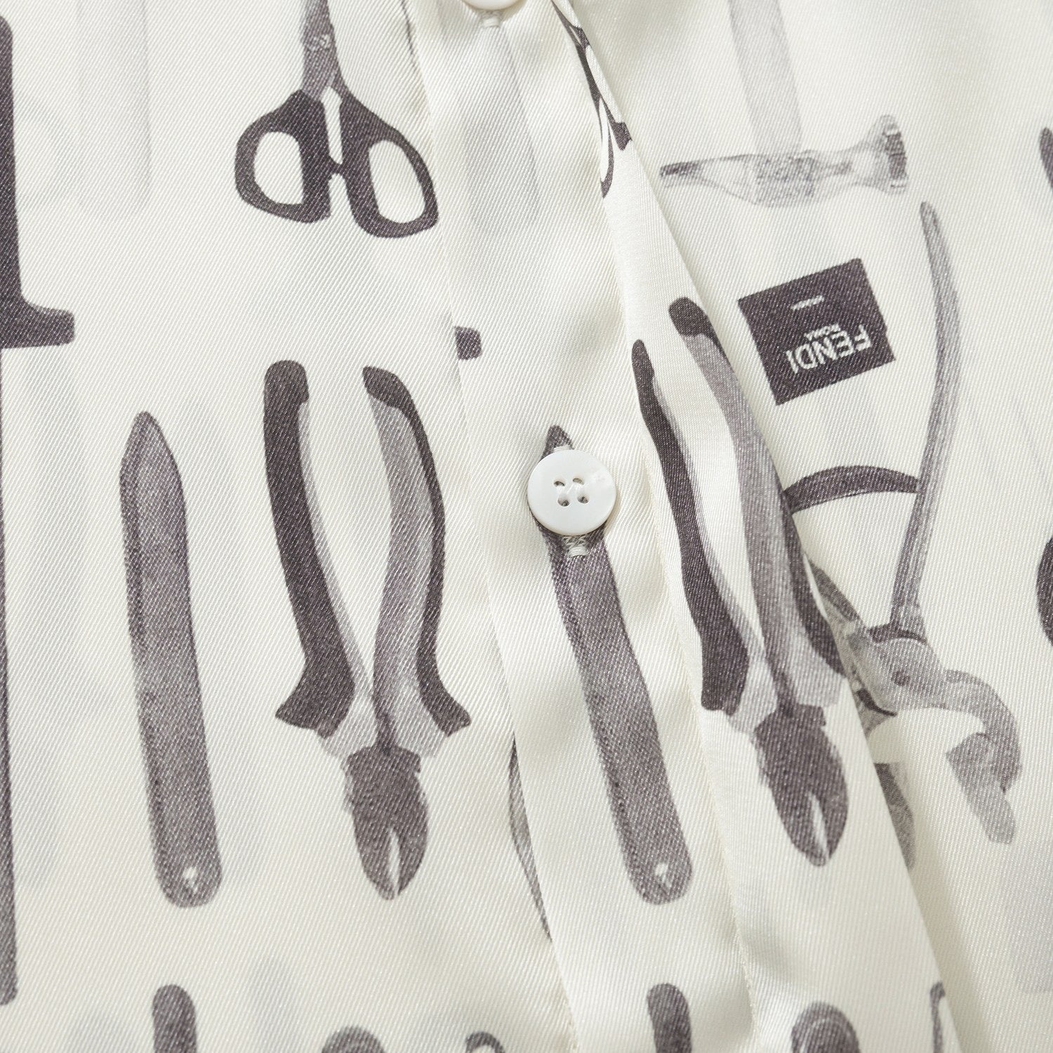 White black Shirt - Size 40