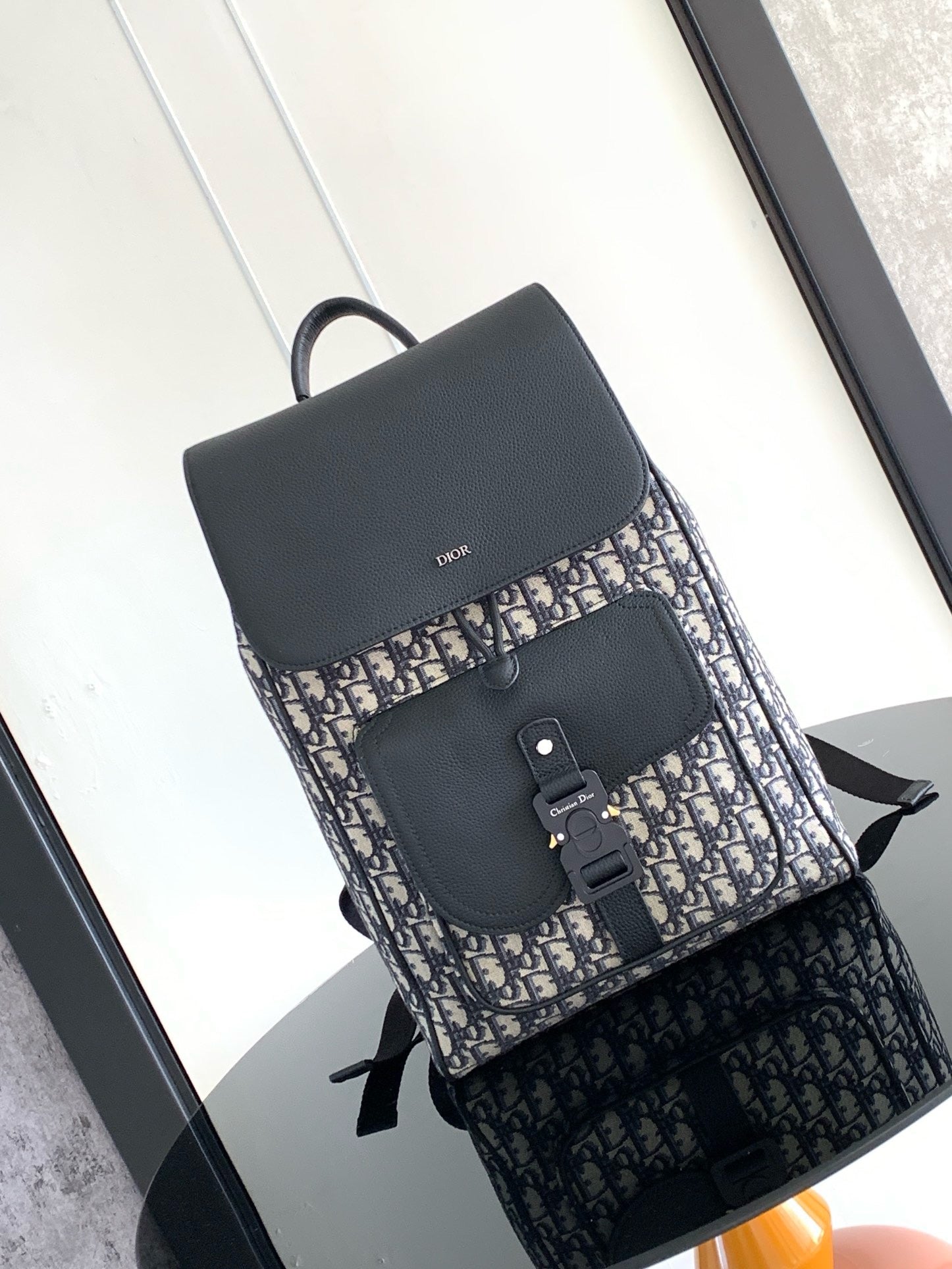 Apricot and Black Bag - FashionHype.xyz