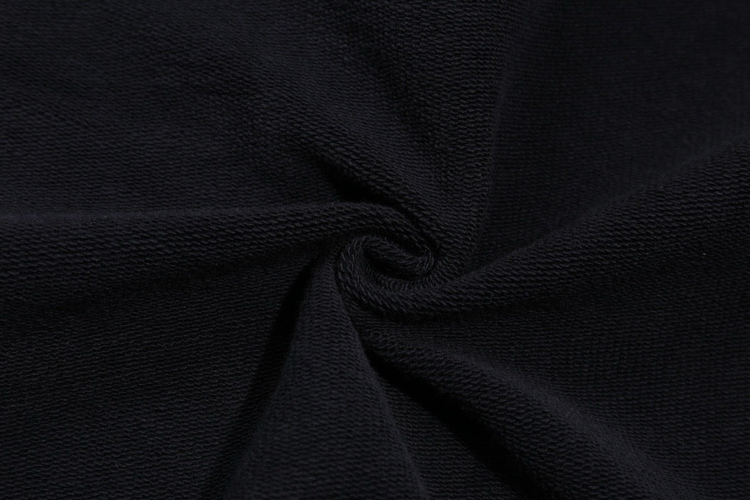 Schwarzer Hoodie