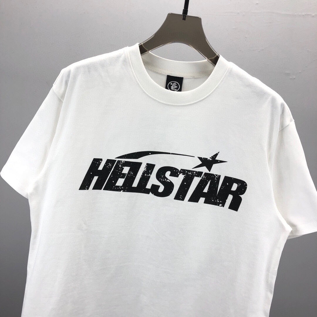 Schwarz-weißes T-Shirt