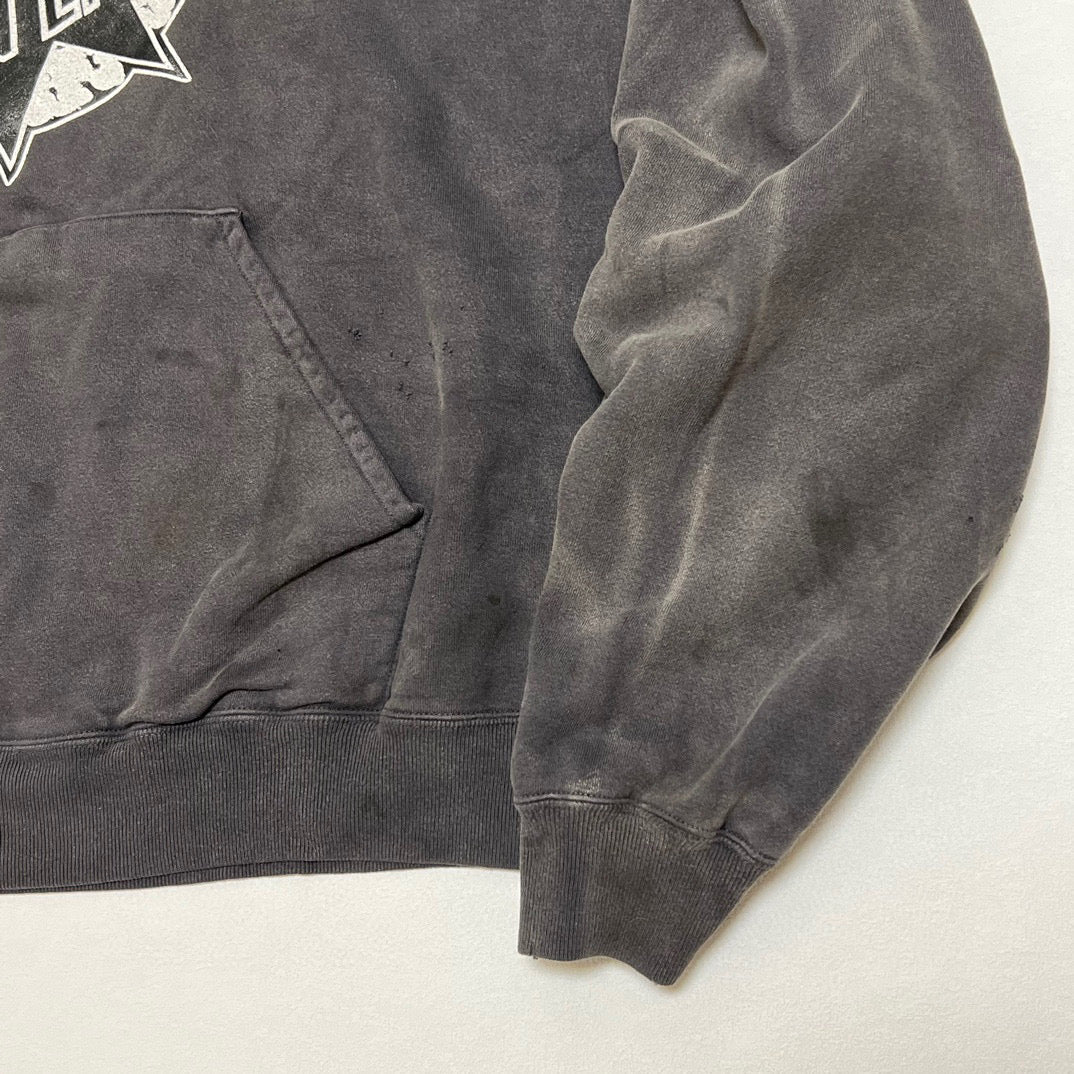 Schwarzer Hoodie