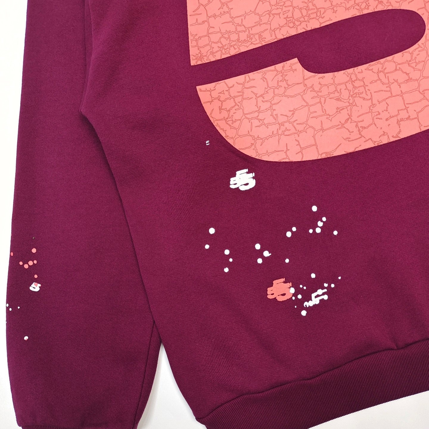Rosaroter Hoodie