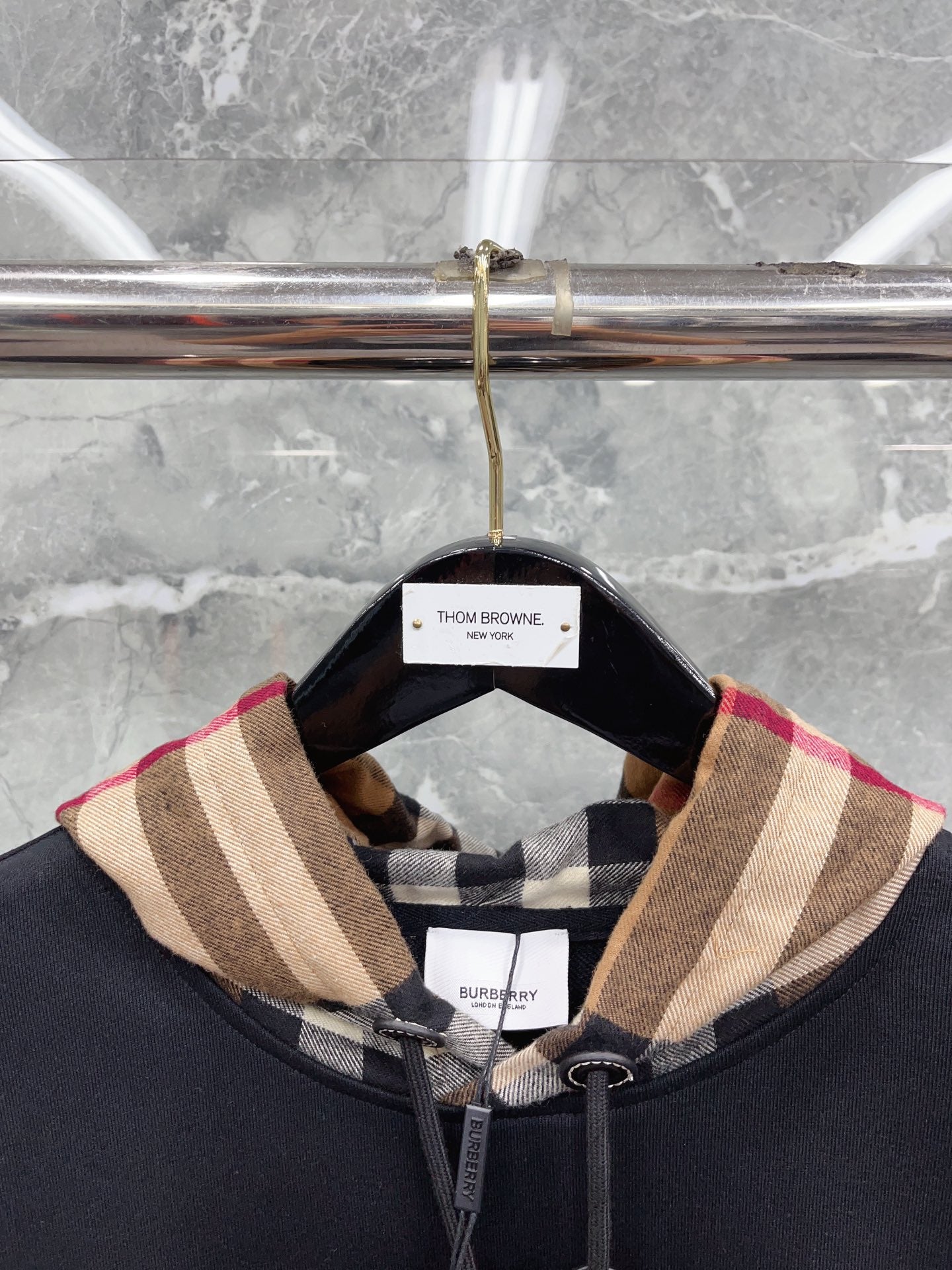 Black, Dark blue, Grey and Khaki Hoodie - FashionHype.xyz