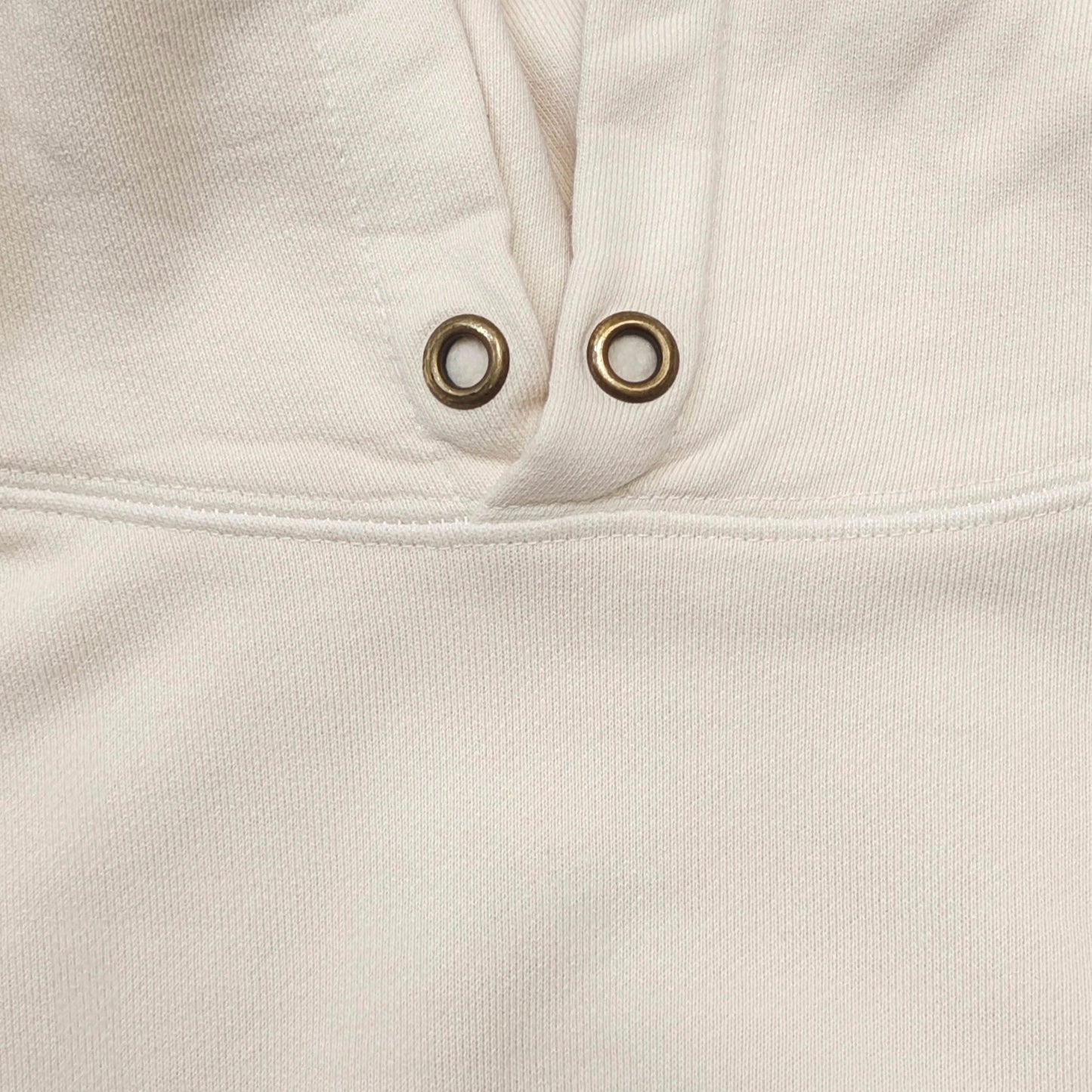 Sudadera con capucha beige