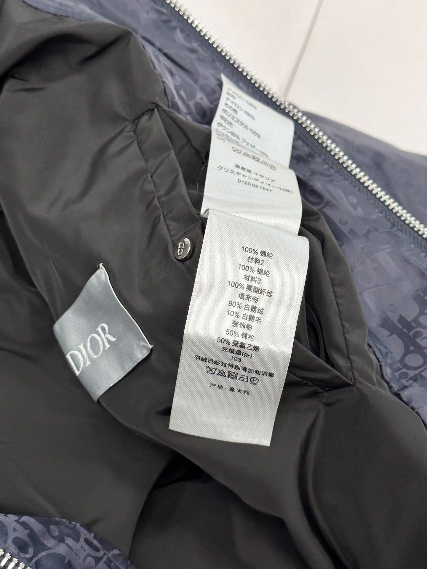 Schwarze Jacke - Größe 48
