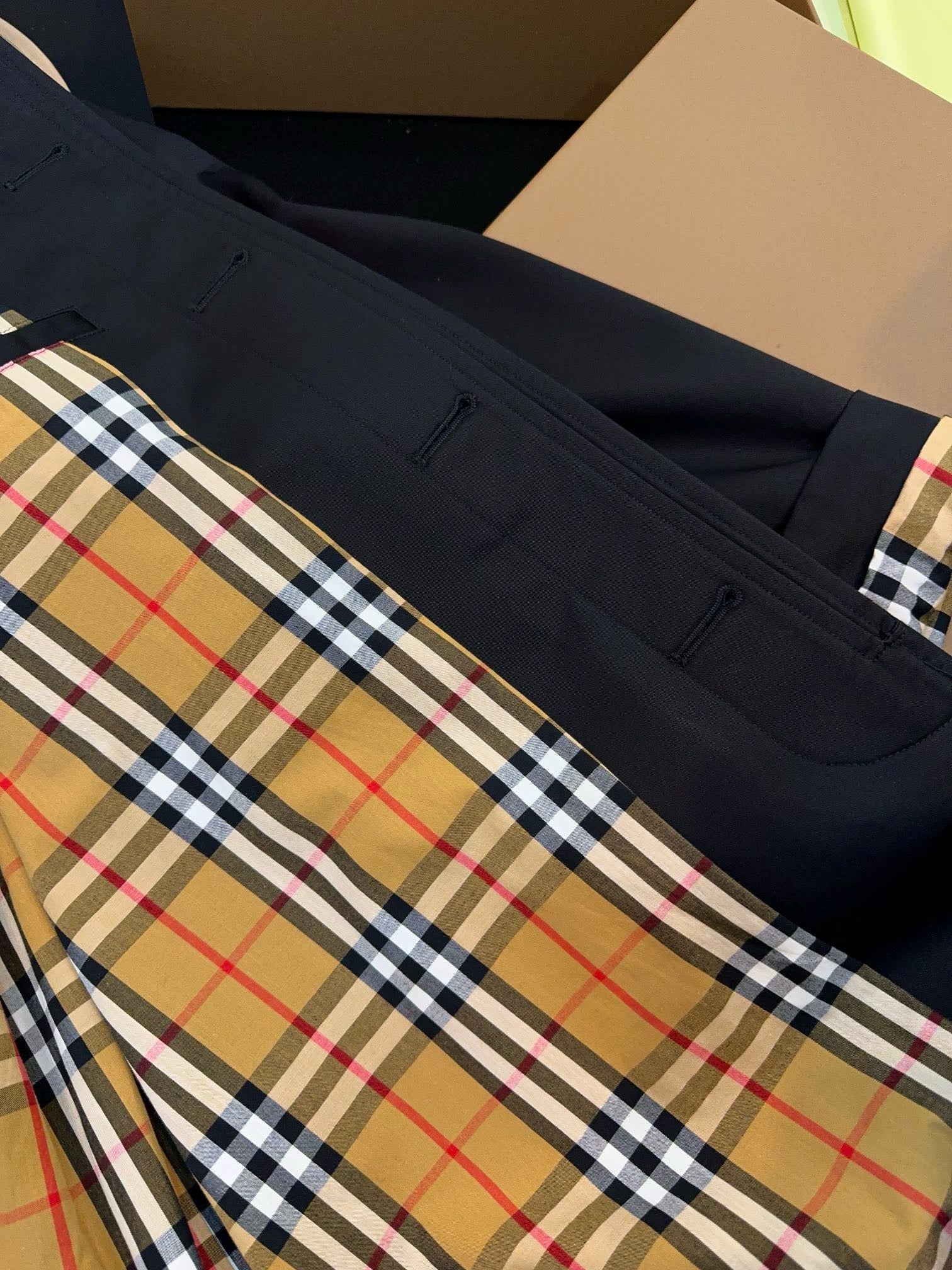 Mehrfarbige Jacke
