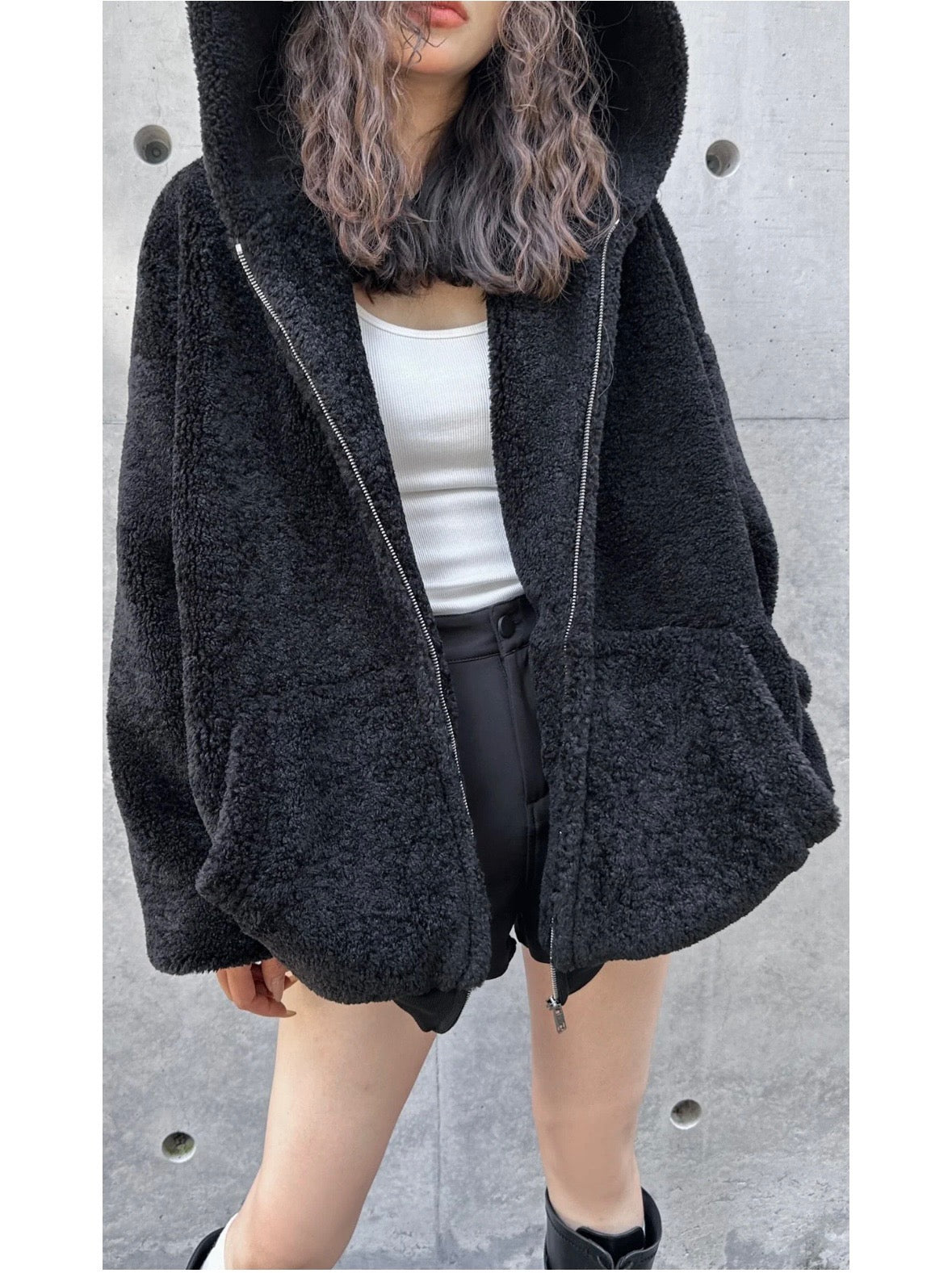 Schwarze Jacke