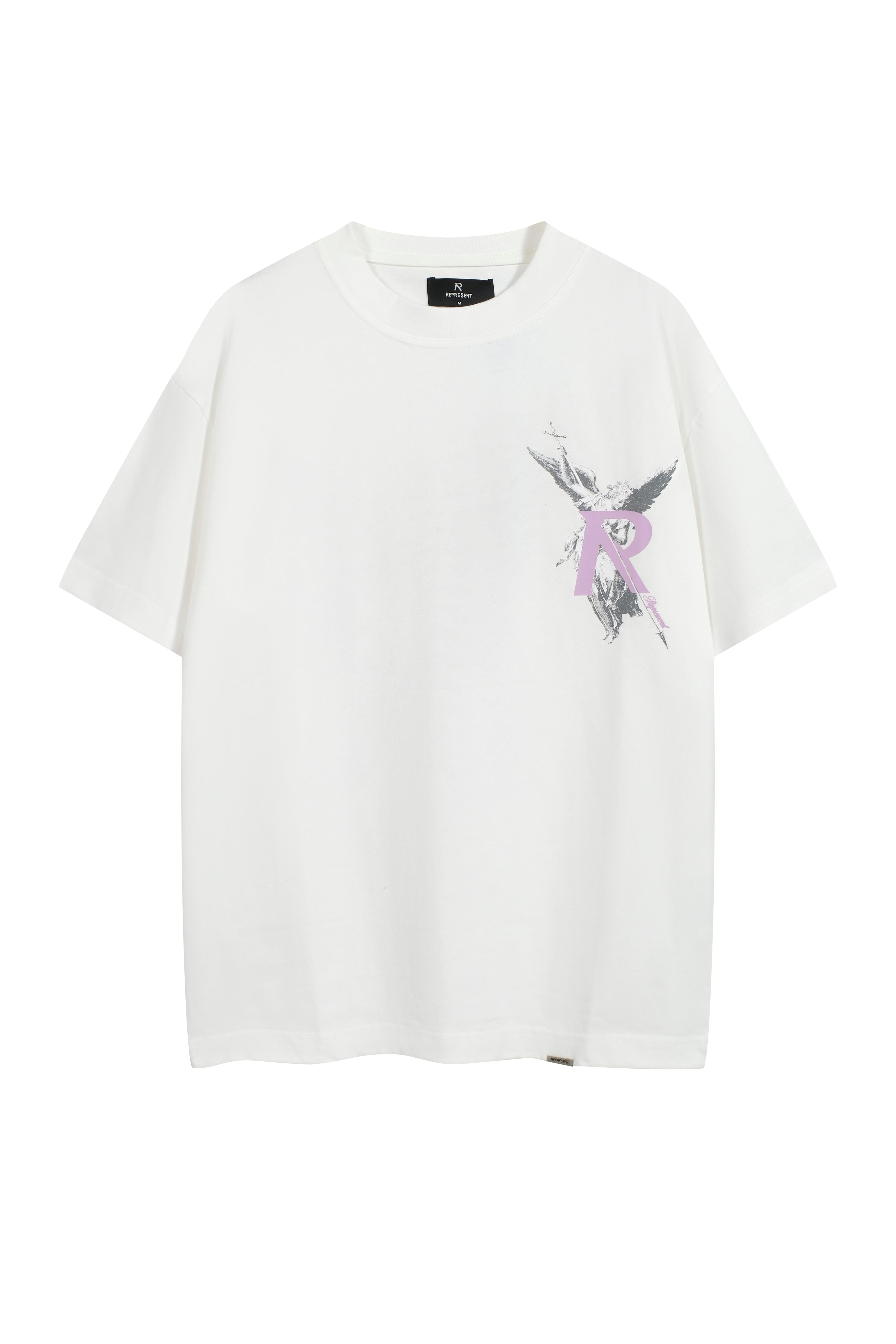 Schwarz-weißes T-Shirt