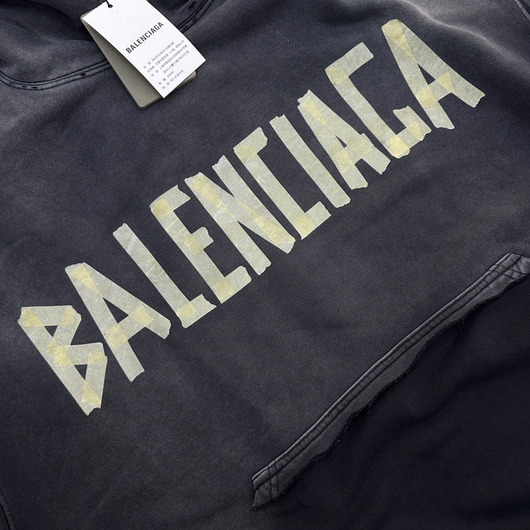 Black Hoodie - Size S