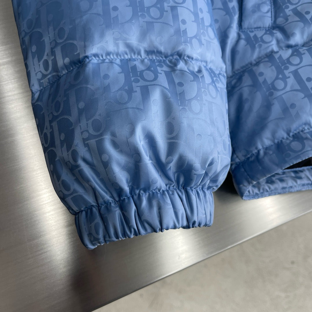 Blaue Jacke
