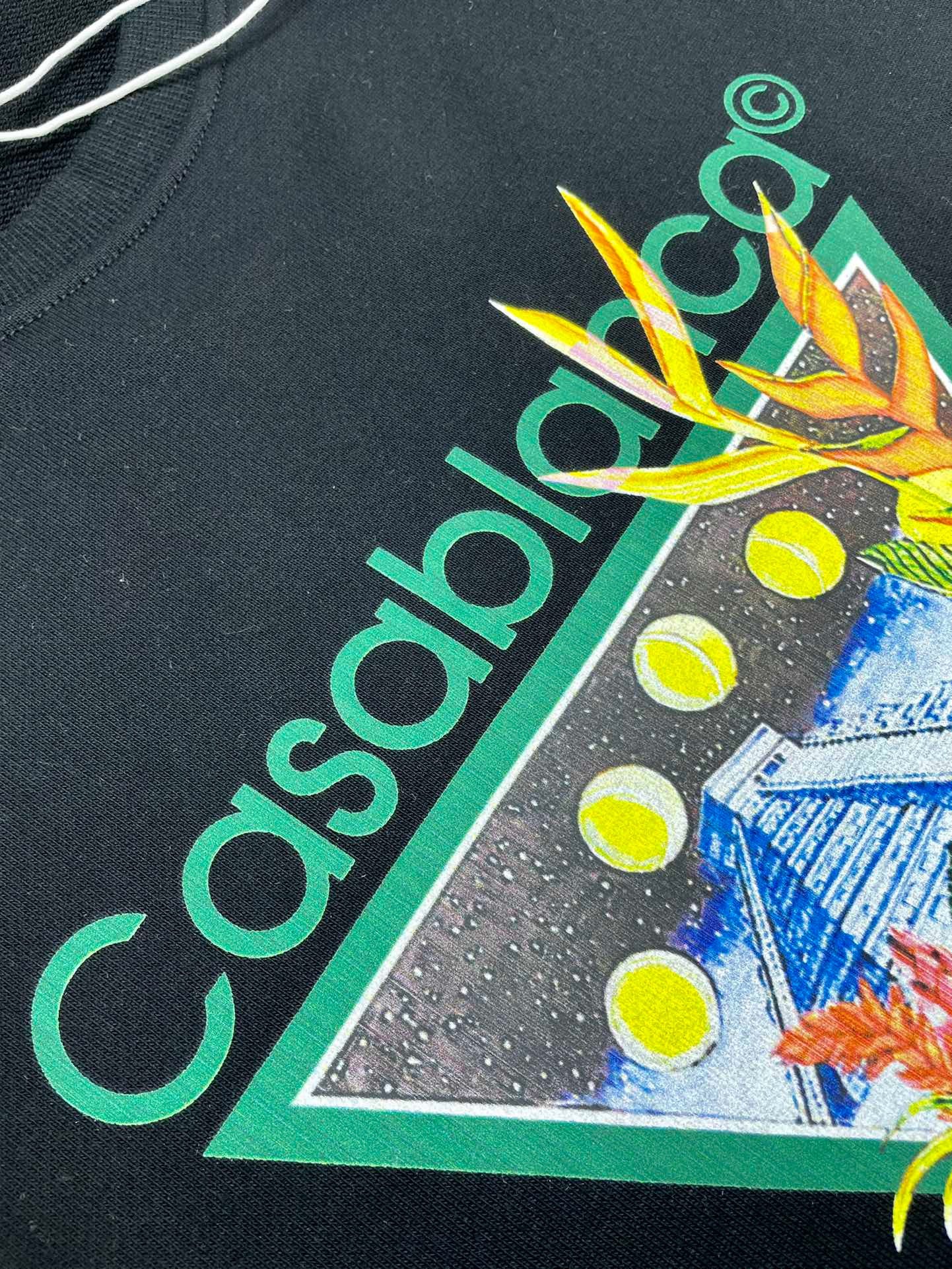 Schwarzes Sweatshirt