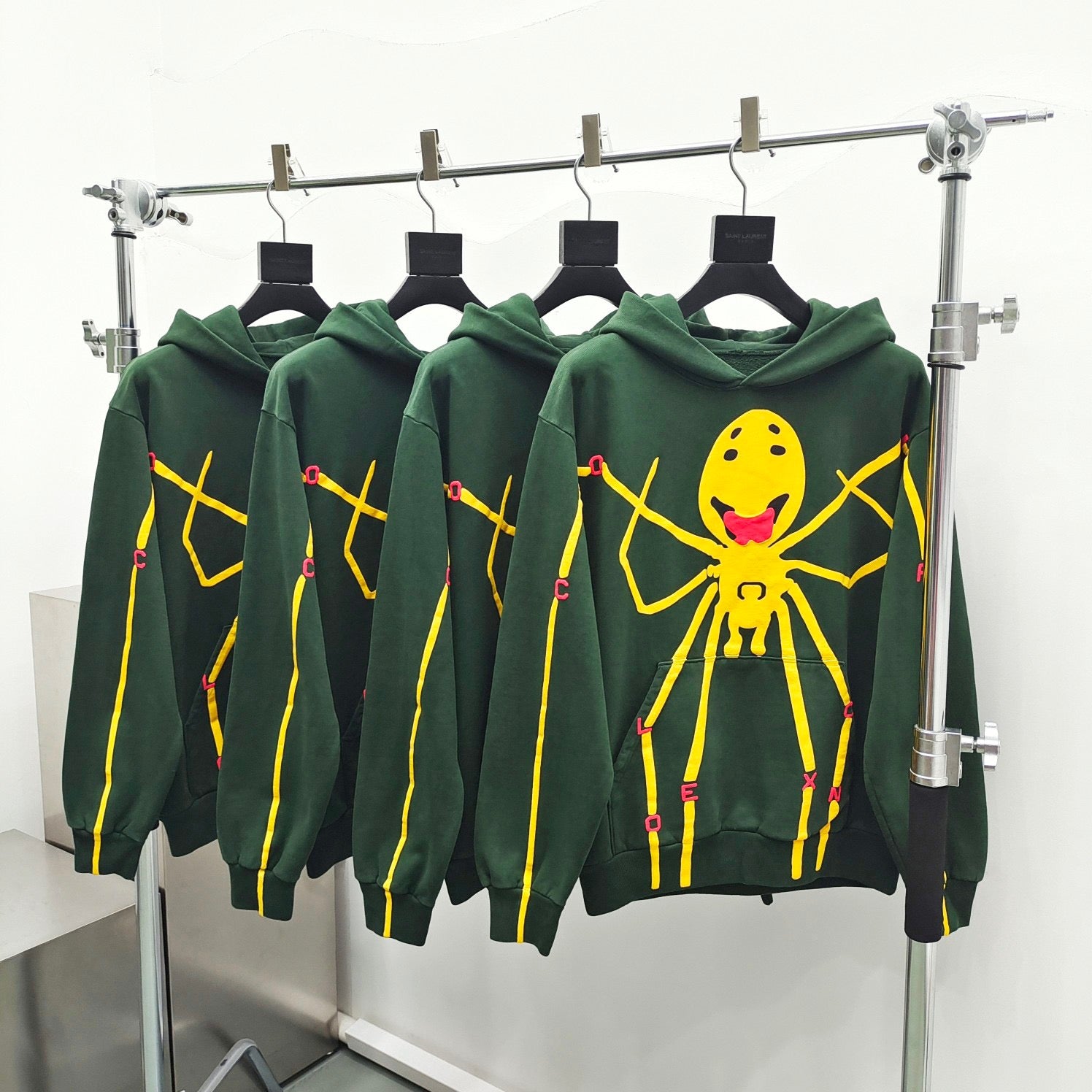 Grüner Hoodie
