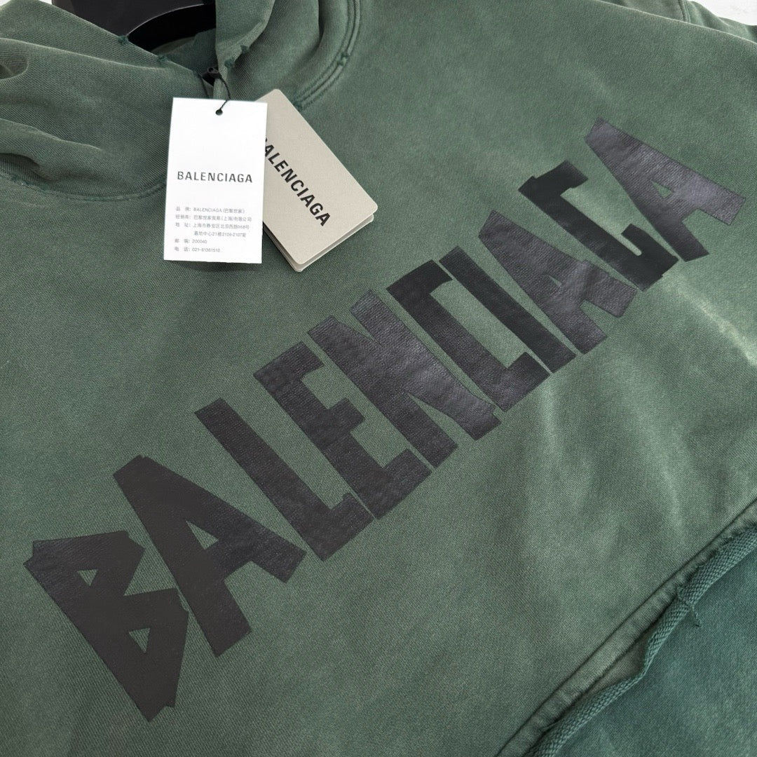 Grüner Hoodie