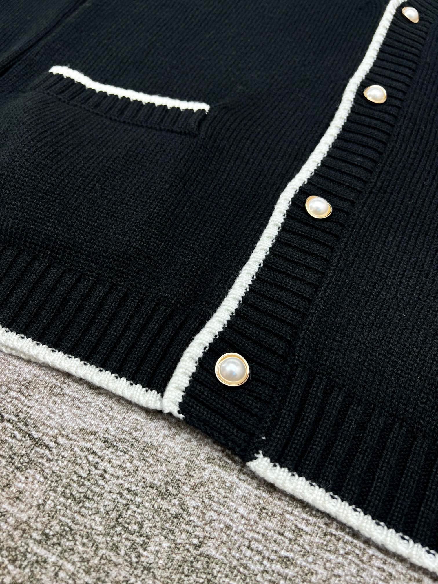 Schwarze Jacke