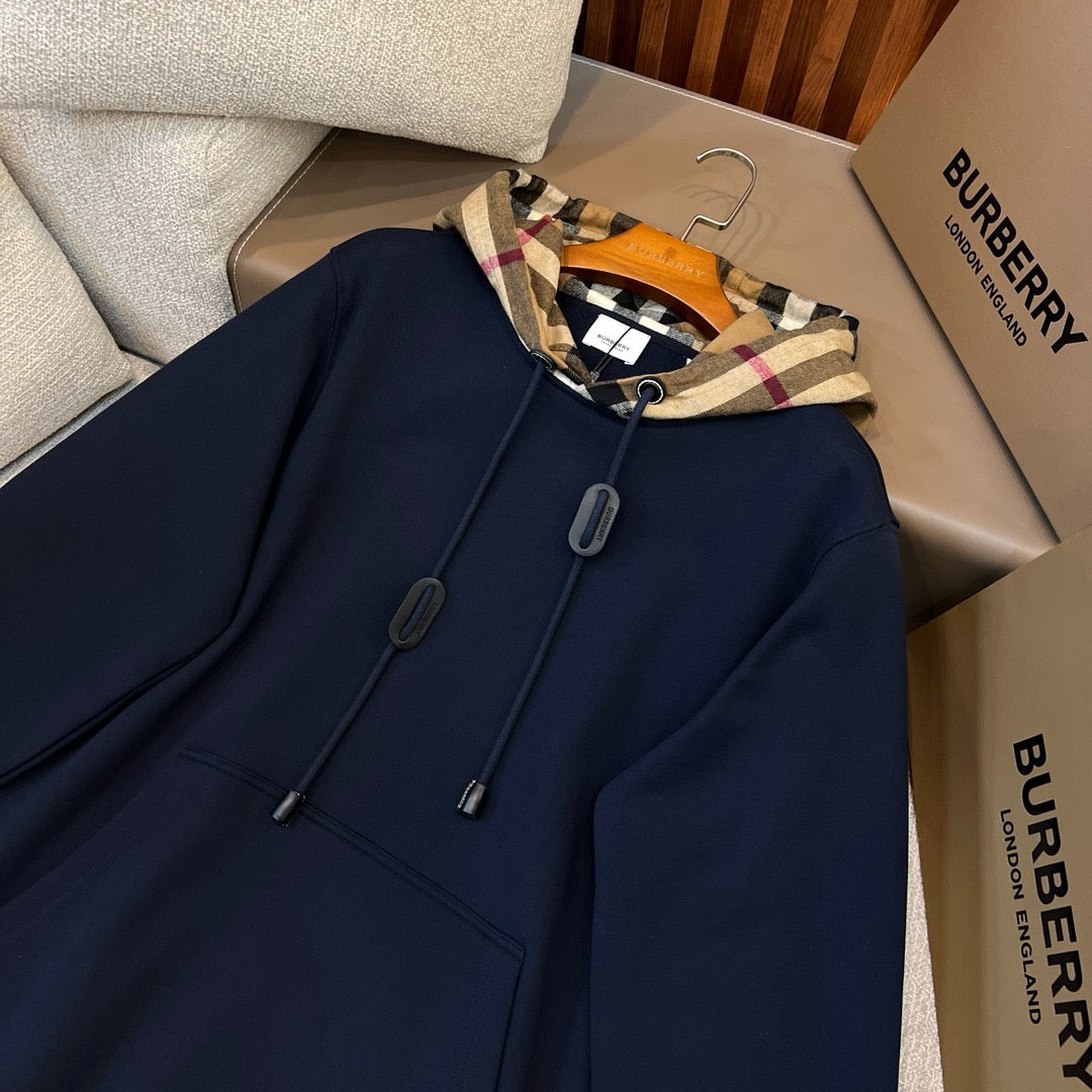 Black, Grey, Blue and Khaki Hoodie - FashionHype.xyz