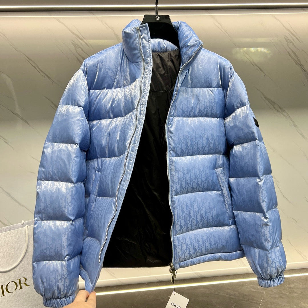 Blaue Jacke