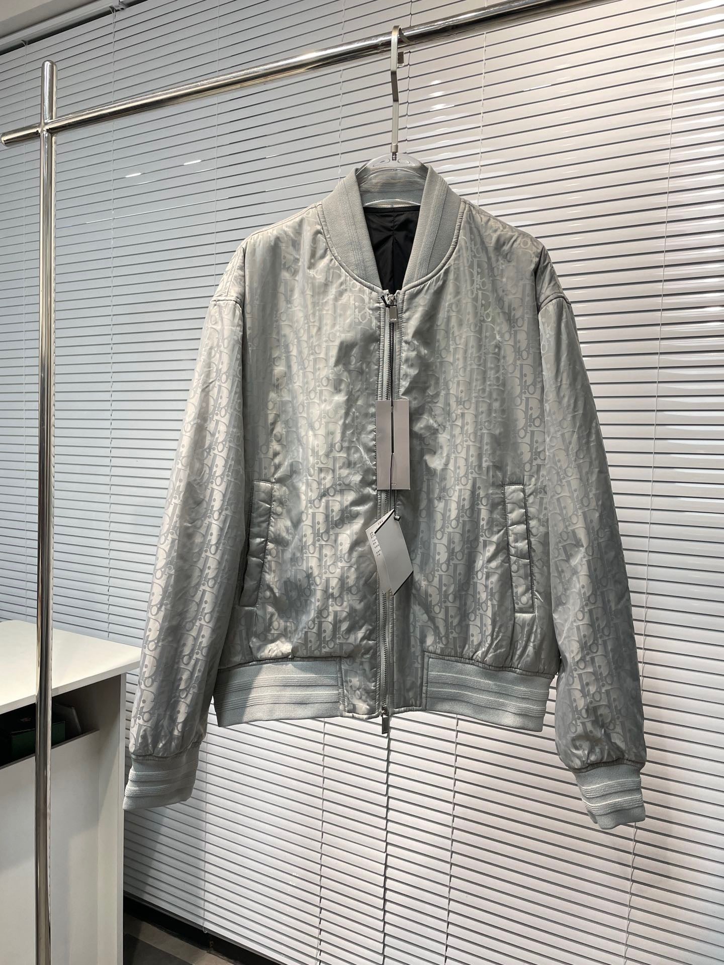 Black and Silver grey Jacket - FashionHype.xyz