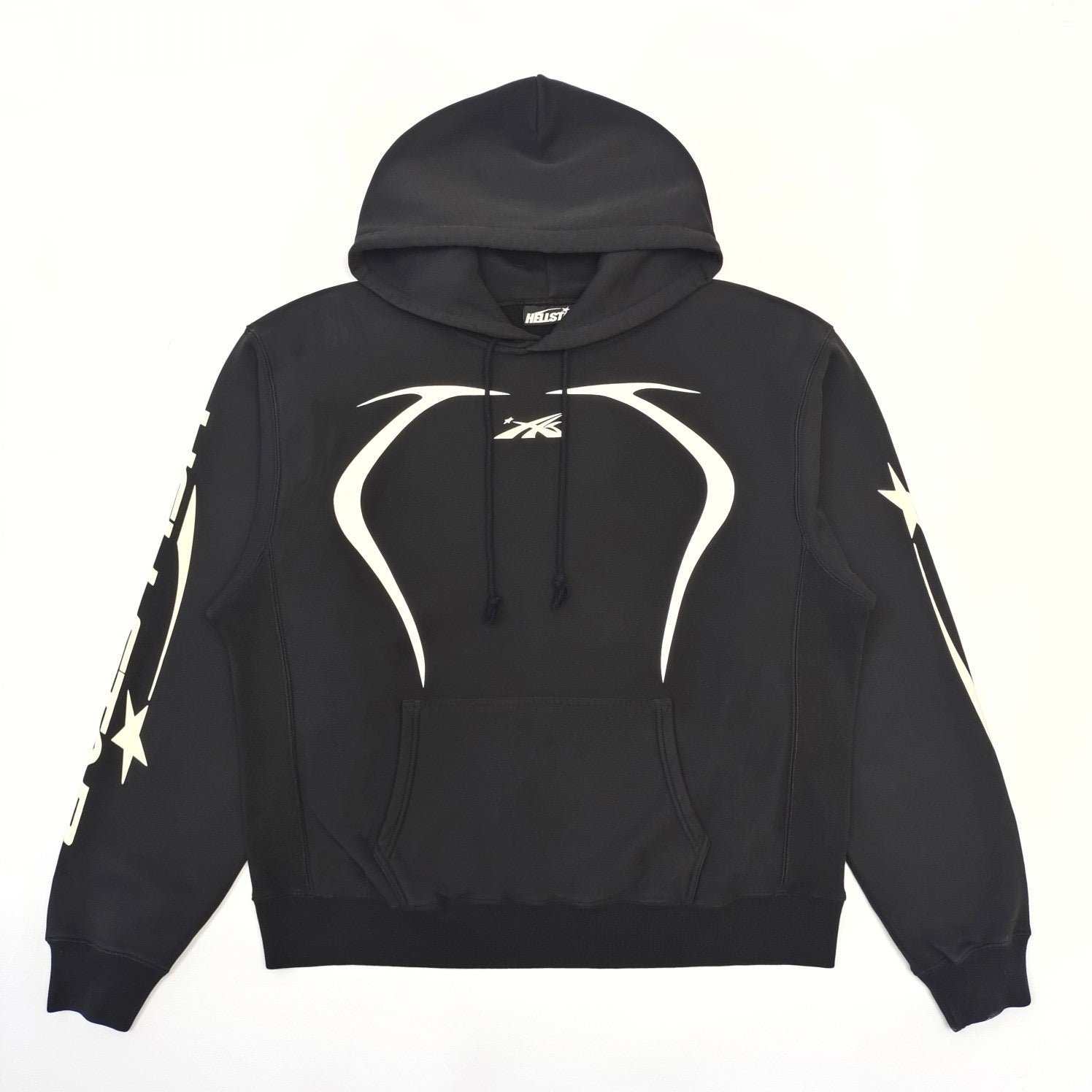 Schwarzer Hoodie