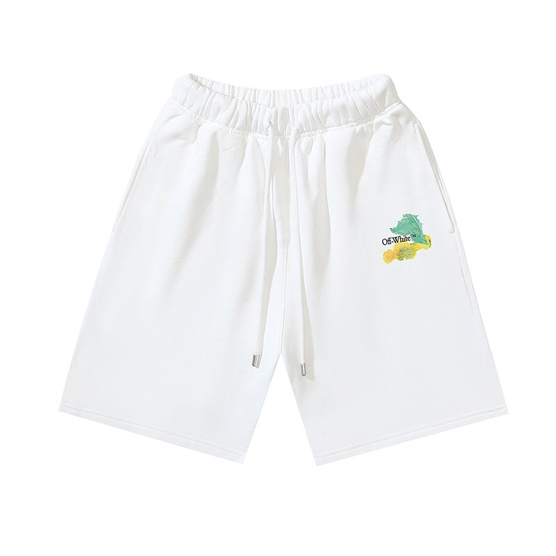 Schwarz-weiße Shorts