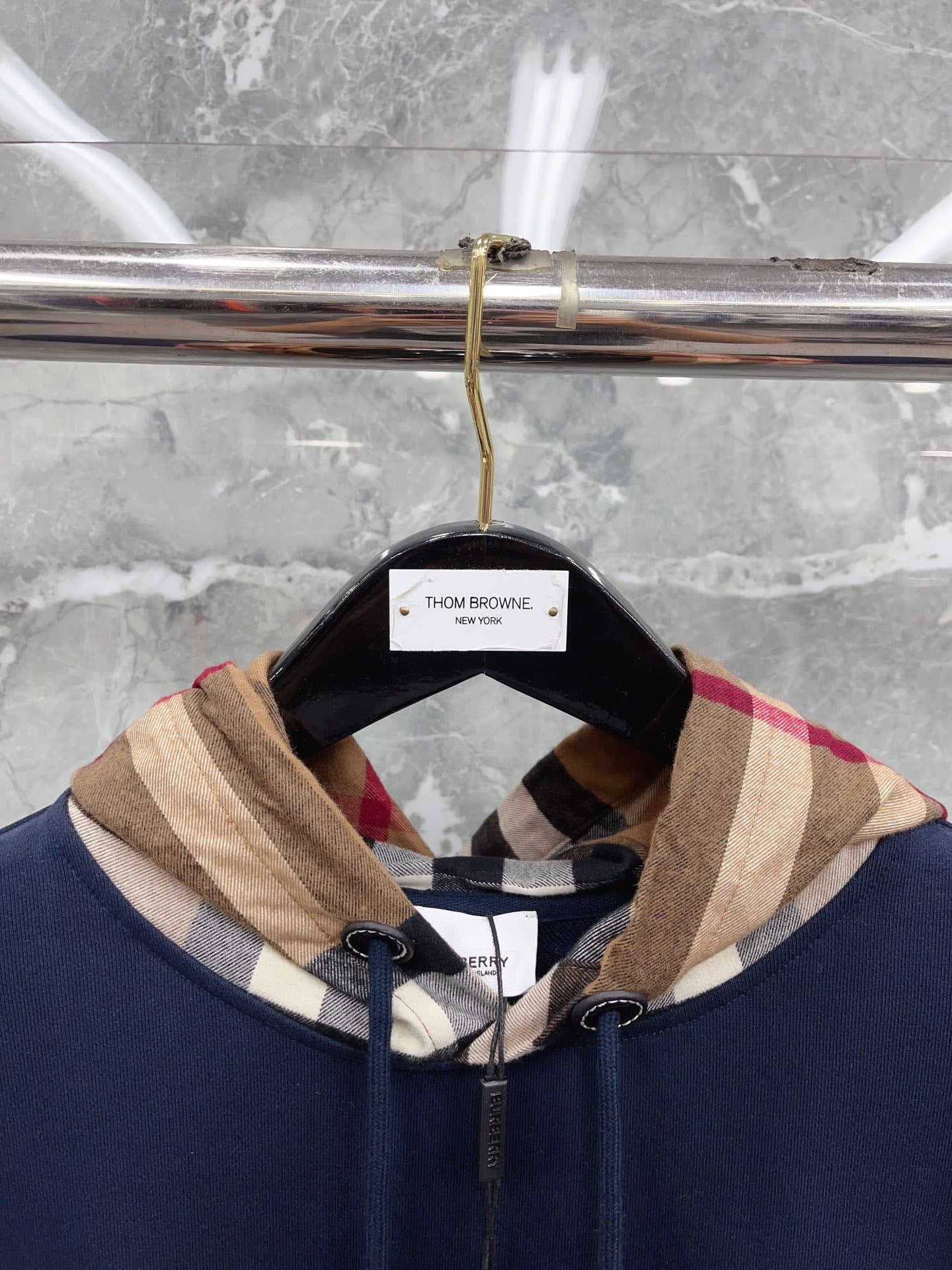 Black, Dark blue, Grey and Khaki Hoodie - FashionHype.xyz