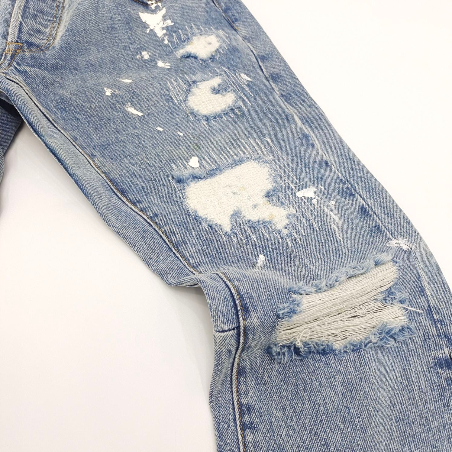 Graublaue Hose