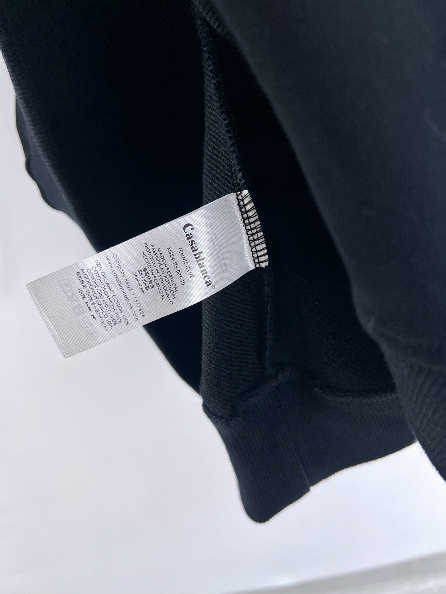 Blaues Sweatshirt