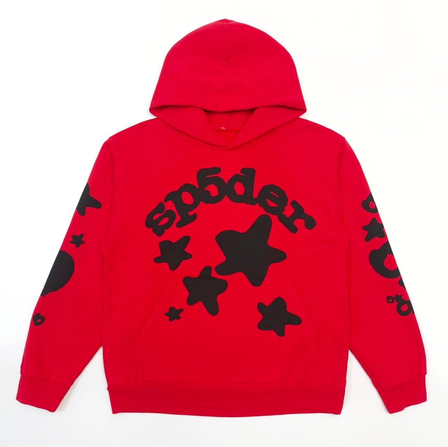 Roter Kapuzenpullover