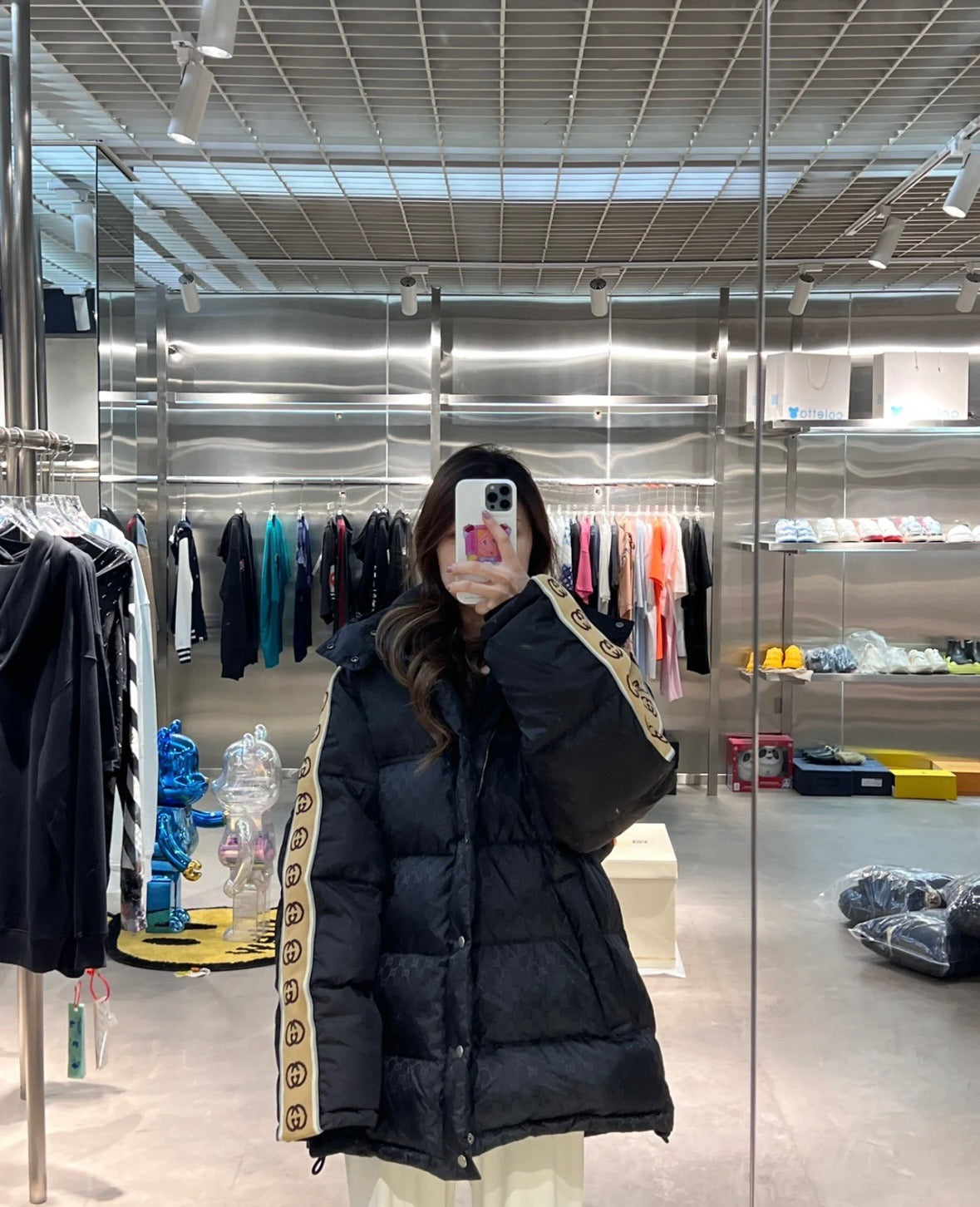 Schwarze Jacke