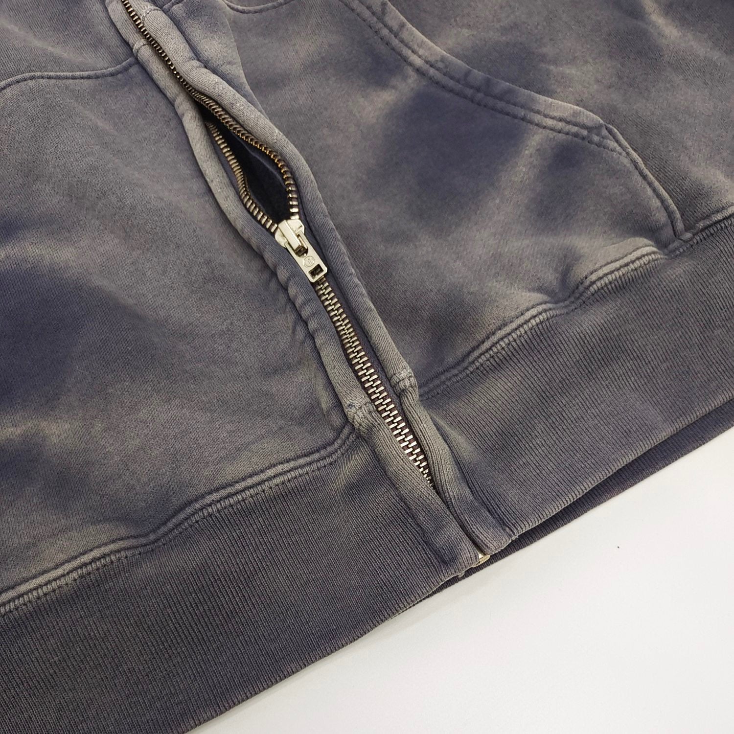 Blaue Jacke