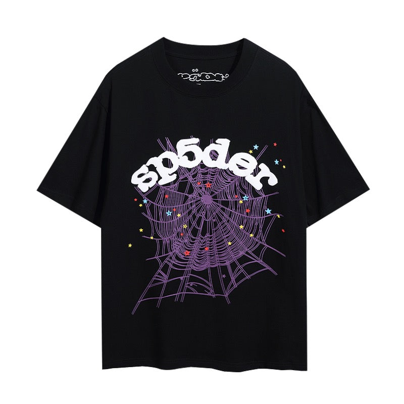 Schwarzes, gelbes und braunes T-Shirt